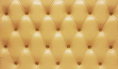 Fototapeta premium Biege genuine leather upholstery