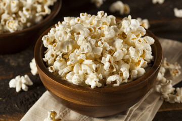 Healthy Buttered Popcorn with Salt
