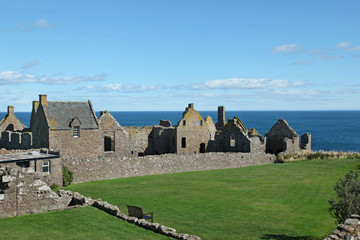 Obraz premium Dunnottar Castle In Aberdeen, Scotland.