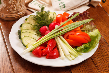 fresh vegetables