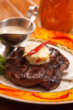 Beef Steak with Butter