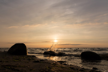 Sonnenuntergang Ostsee 6