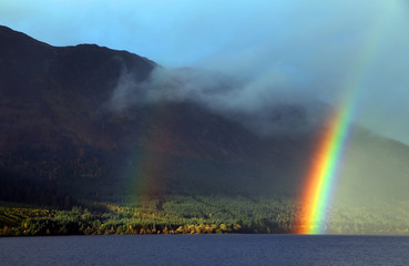 Lochness in Highlands, Scotland, United Kingdom