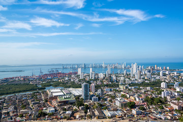 Fototapeta premium Cartagena Panorama