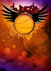 Fototapeta premium Basketball background
