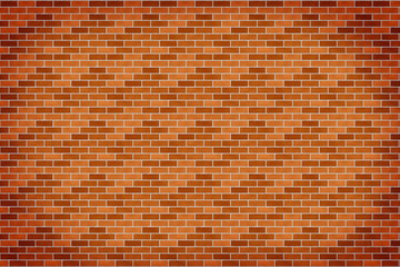 Background of orange brick wall