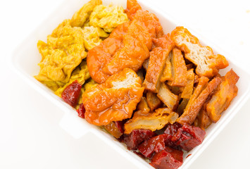 Chinese style vegetarian food