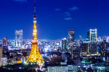 Fototapeten Tokyo Turm © leungchopan