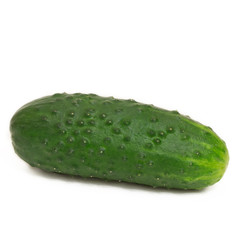 Cucumber isolated on white background