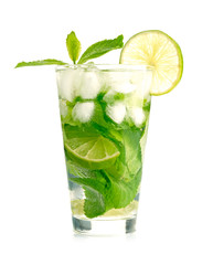 Mojito cocktail on white background - 60446161