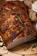 oven baked pork loin with potatoes
