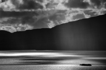Lochness Lake in Scotland, UK