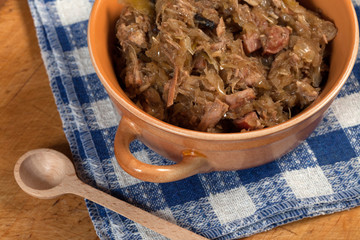 Traditional polish sauerkraut.