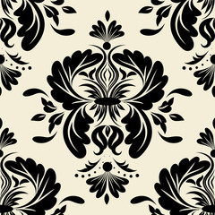 vector seamless floral pattern