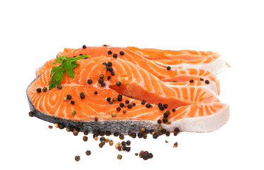 Salmon steak