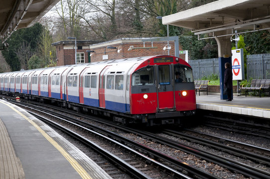 .Ealing common  London tube,London, United Kingdom