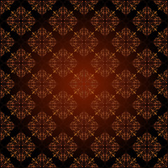 Damask seamless floral pattern.