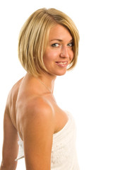 Obraz premium Beautiful Girl face.Perfect skin concept
