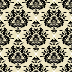 Fototapeta premium vector seamless floral pattern
