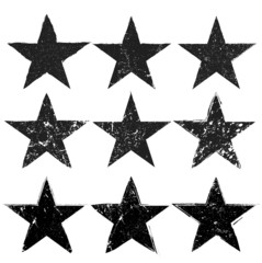 Grunge star background