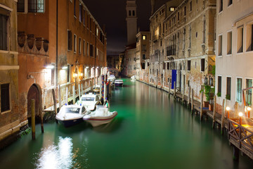 Venice at night