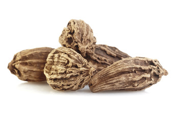 Black cardamom pods