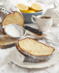 Lemon pound cake