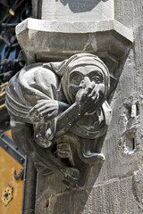 Gargoyle on the New Town Hall in Munich