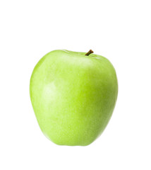 Green apple isolated on white background