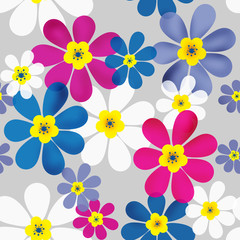 Seamless floral pattern texture background