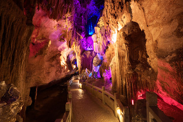 grotte d& 39 argent province du guangxi chine