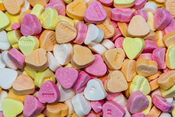full frame candy hearts