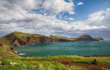 Scenic landscape from Madeira, Portugal.