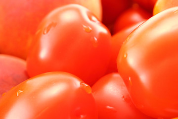 Cherry tomatoes close-up