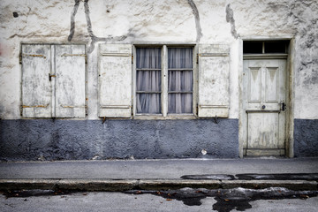 old facade