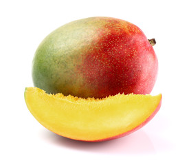 Mango with slice