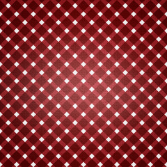 Red and white gingham cloth background