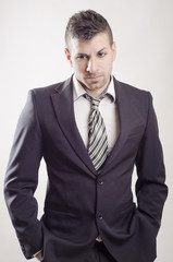 Fototapeta premium Suit young man