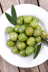 Green olives