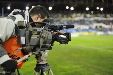 Cameraman at work