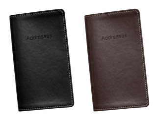 Address Book leather bound