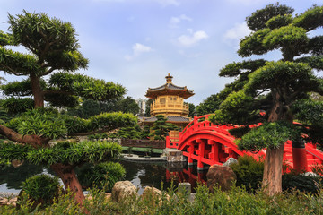 Naklejka premium Nan lian garden, Hong Kong
