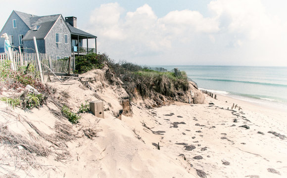 Beautiful Landscape Of Marthas Vineyard Island, Massachusetts