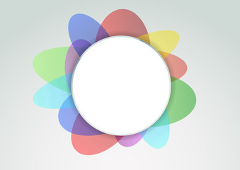 Obraz premium Colorful abstract notifier