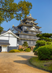 Okayama Castle in Japan