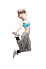 girl hip-hop dancer