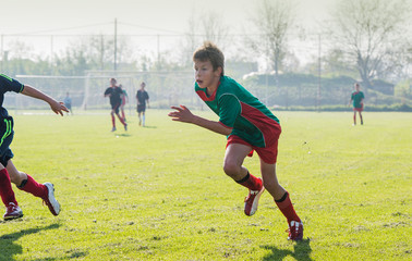 Obraz premium kids' soccer