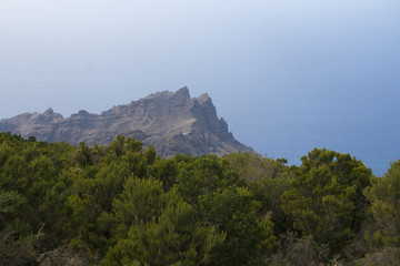 Fototapeta na wymiar Landscape on La Gomera, Canary islands, Spain