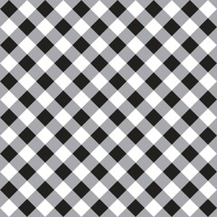 Black and white cells  seamless vector pattern