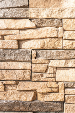 decorative stone wall